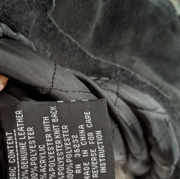 Giacca Black Soft Suede Leather Long Coat - Picture 5 of 12